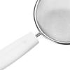 Fine Mesh Skimmer Spoon Stainless Steel Fine Mesh Food Strainer Kitchen Frying Tool for Oil Filter Skimming Grease Foam