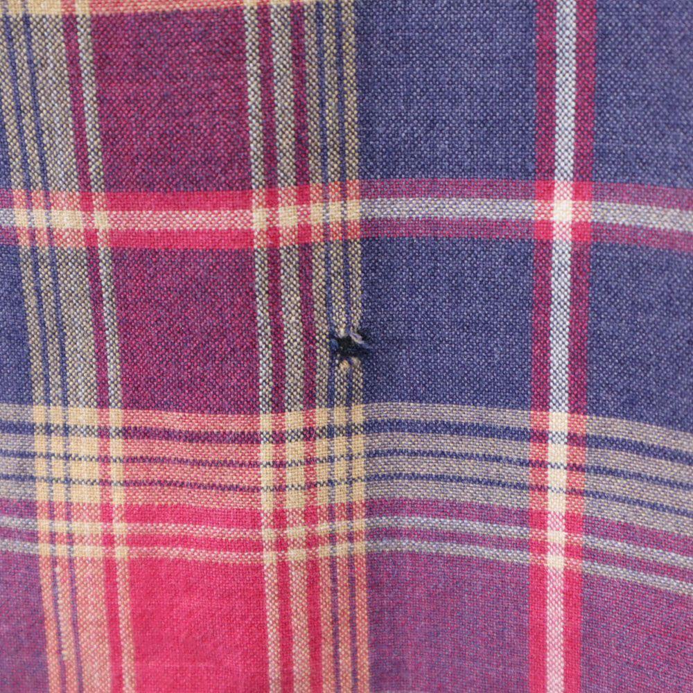 RRL 90s Old Red 3 Star Initial Tag Long Sleeve Check Shirt Men's Used