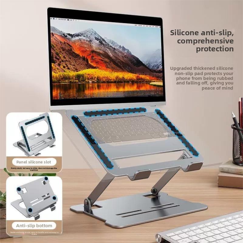 Heat Dissipation Tablet Stand Adjustable Laptop Metal Bracket Portable Laptop Holder Office