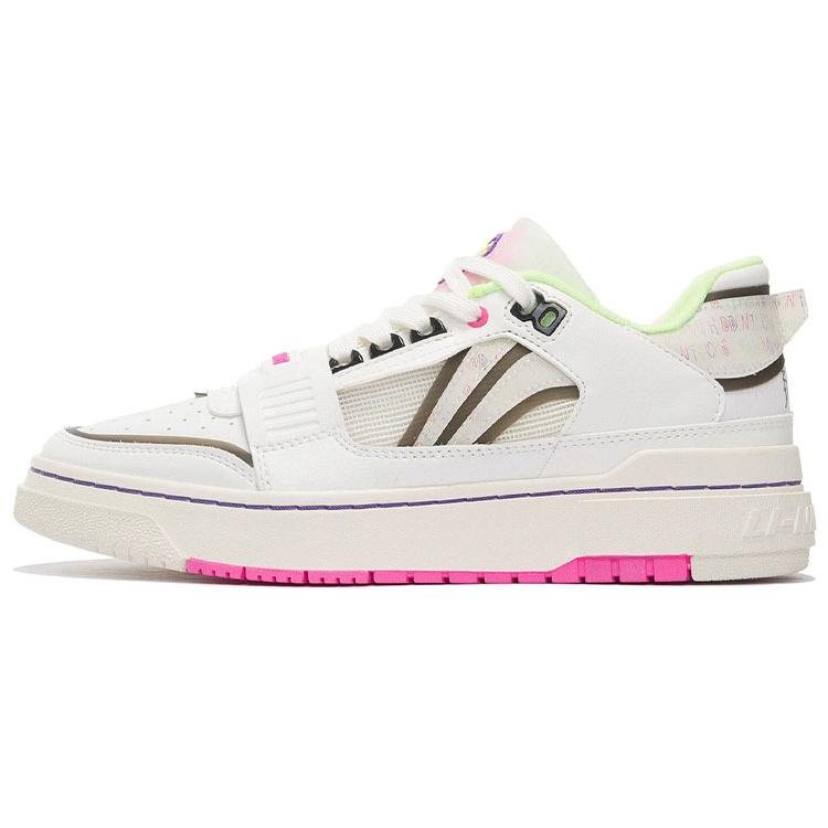Li-Ning BadFive Rookie  White Pink  Men s ABCS023-1 EU 43⅔