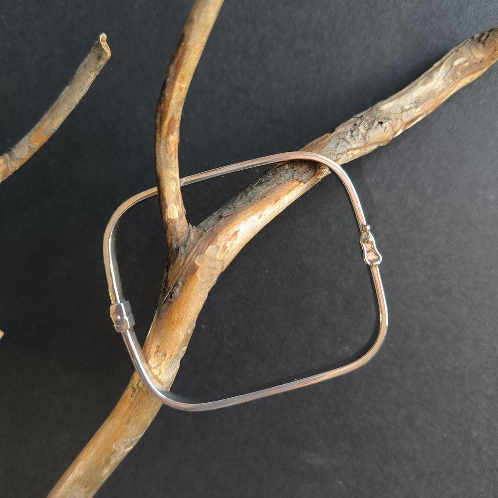 Silberarmband ohne Steine, Gewicht des Artikels 7,34 g (60002494)