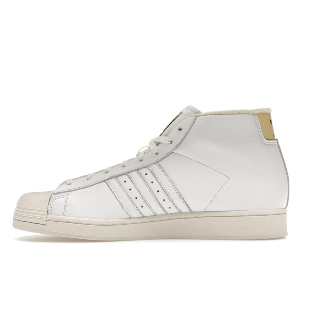 Adidas Sam Narvaez x Pro Model ADV Skyhvit Unisex Sneakers Easy-Gul IE4315