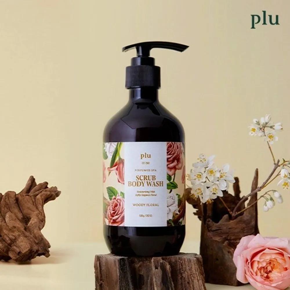 Plu Perfumed Spa Scrub Body Wash 500g (Select 1 of 4)