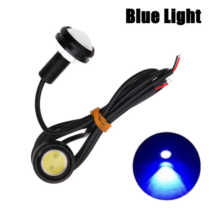 2Pcs Universal Car Motor Eagle Eye DRL Led Daytime Motorcycle Backup Reversing Parking Signal Automobiles Lamps Car Styling 12V