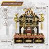 Piececool Metall 3D Puzzle Kaiserlicher Thron Metall Nano Puzzle Montage Kein Kleber Benötigt Schwierigkeit 3 Sterne Erwachsenes Sammlerstück Ornament - - - Erforderlich, -