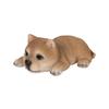 Ubia Prone Shiba Inu X X Cm Doll Figurine Ornament Animal Garden Decoration Dog H18409 8.8 5.3 3.5