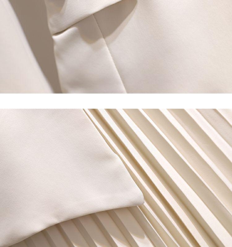 Robe amincissante à manches longues style français pour femmes, Automne 2025