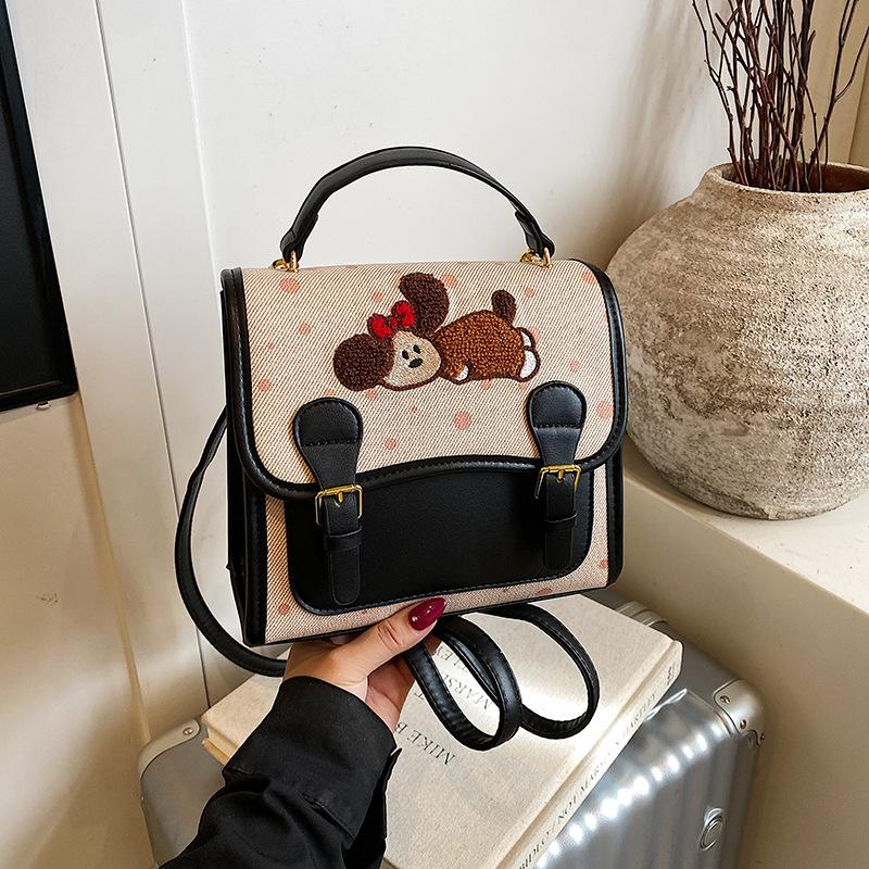 Cute Cartoon Large Capacity Tote Bag Women's Trend Versatile Fashion Backpack Casual Women's Bag