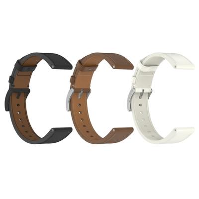 Universal 18mm Leather Watch Band PU Leather Watch Band Comfortable Smartwatch Straps Quick Fixing for Watch  GT5