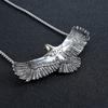 Full Personality Eagle Pendant, Flying Eagle Feather Necklace, Personalized Men'S And Women'S Pendant.