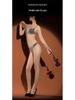 New Arrival: Sexy Seamless Oily One-Piece Stockings - Thin Style, Full Body with Open Crotch & Five-Finger Design