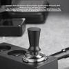Flat/Thread Base Stainless Steel Coffee Tamper Calibrated Coffee Leveler  Barista