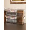 Transparent Acrylic Desktop Storage Box Cosmetic Organizer Plastic Rectangular Home Organization Tool Divided Lid Storage Box