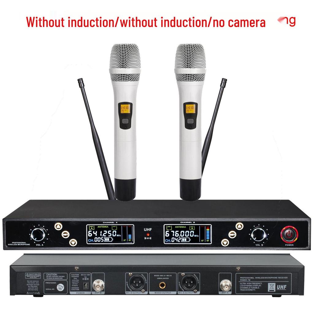 U-Band Infrared Wireless Handheld & Lavalier Microphone System for Conferences