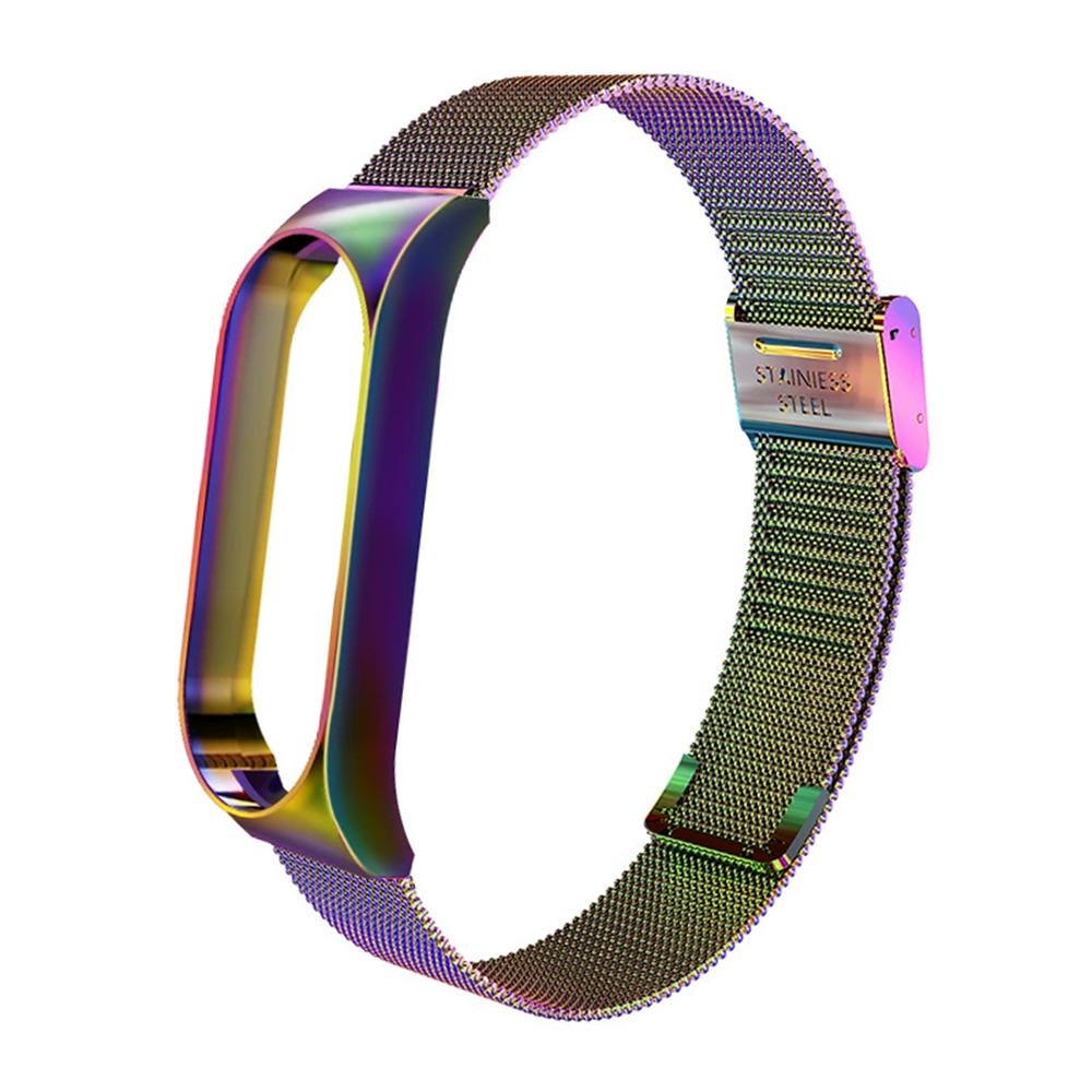 Xiaomi Mi Band 7 6 5 Edition Mailand Armband Schnalle Smartwatch Ersatz Metallarmband, geeignet für das Edelstahlarmband