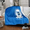 Peterborough Crest Flannel Blanket, Soft Polyester, Modern Design, All-Season for Camping, Travel, Gifts for holidays or birthdays