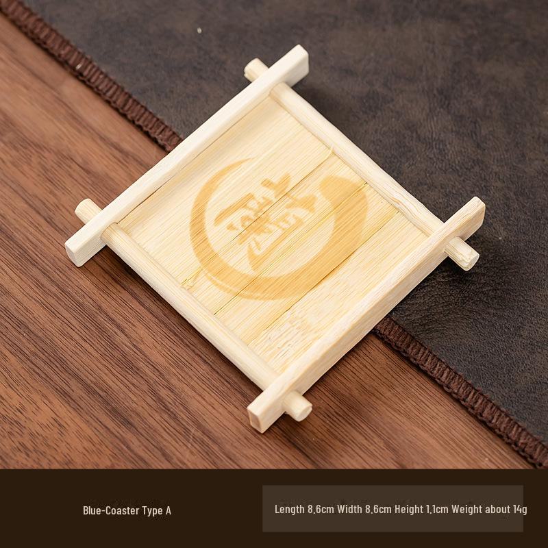 Bamboo Coaster & Decorative Tea Cup Tray