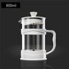 AT19-French Filter Pot For Household Tea Making-Glass Tea Maker Hand With Filter Brewing Cold Brew Pot-Hand-Pour Coffee Pot