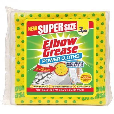 Elbow Grease Cleaning Cloths (Pack of 3)