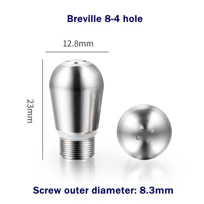 Per Macchina da Caffè Breville a 3-4 Fori Vaporeur Macchina da Caffè Ugello Vapore Lancia Schiuma Latte Accessori Sostituzione Schiumatura