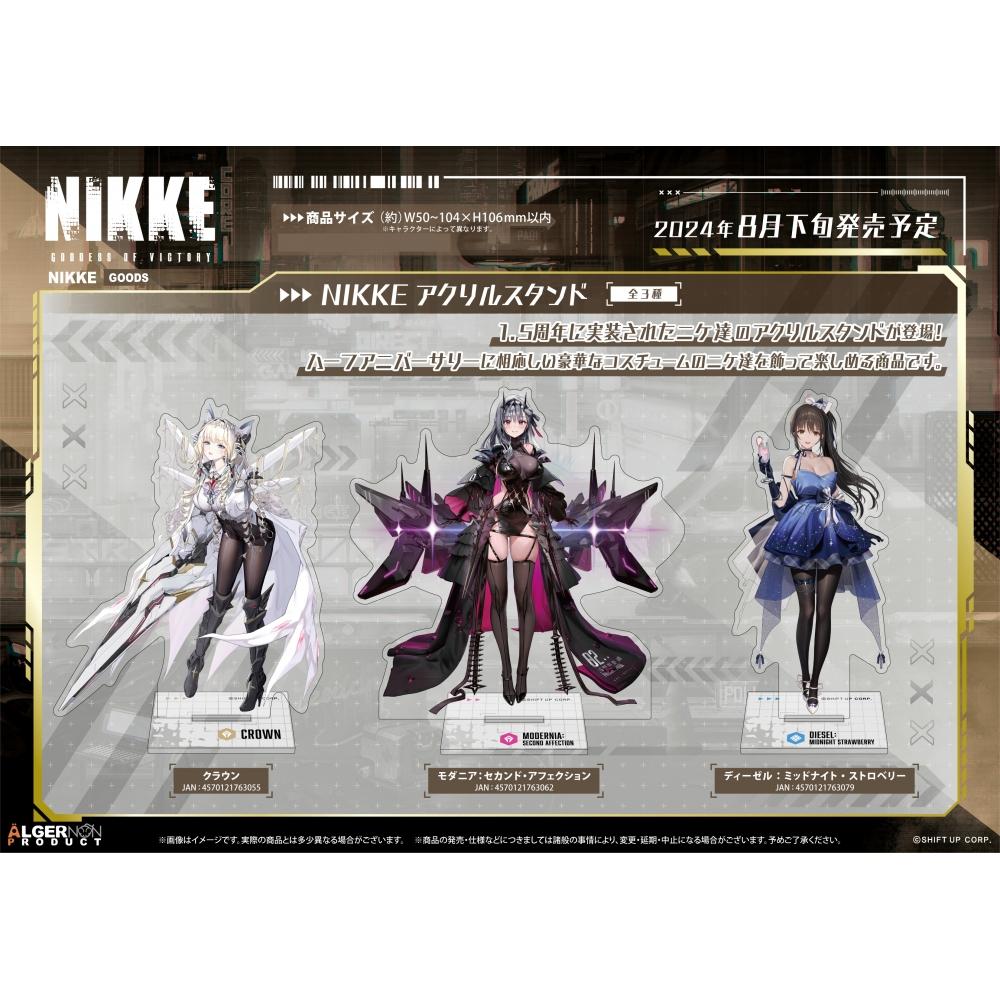 Goddess Of Victory  Nikke Goddess Of Victory   Nikke Nikke Acrylic Stand Diesel   Midnight Strawberry