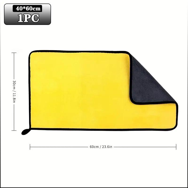 1-30PCS Reusable Double Sided Coral Fleece Cleaning Cloth Super Soft for Car Home Kitchen Hand Wash Must Have Item