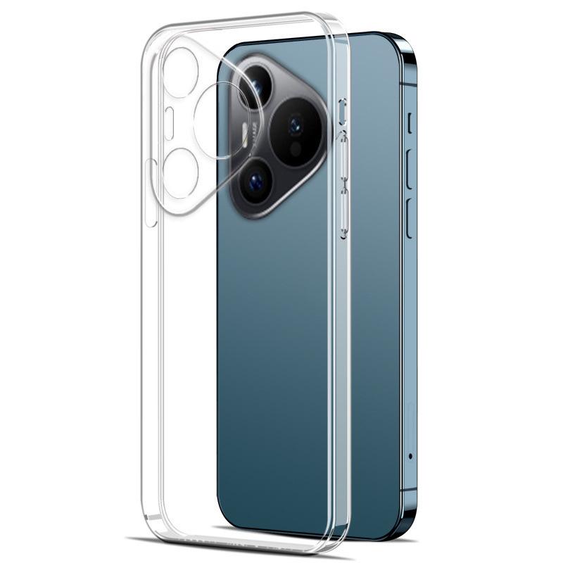 Huawei Pura70/Pure70Pro+/P70Ultra Transparent Silicone Protective Phone Case