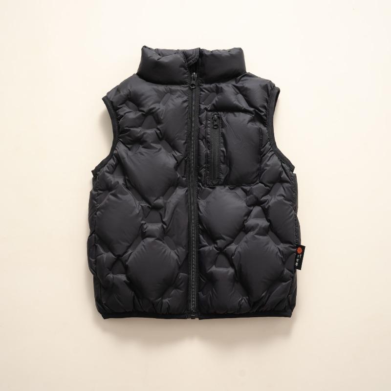 Children's 90% White Duck Down Vest Winter Loose-Fit Boys' and Girls' Vest Jacket