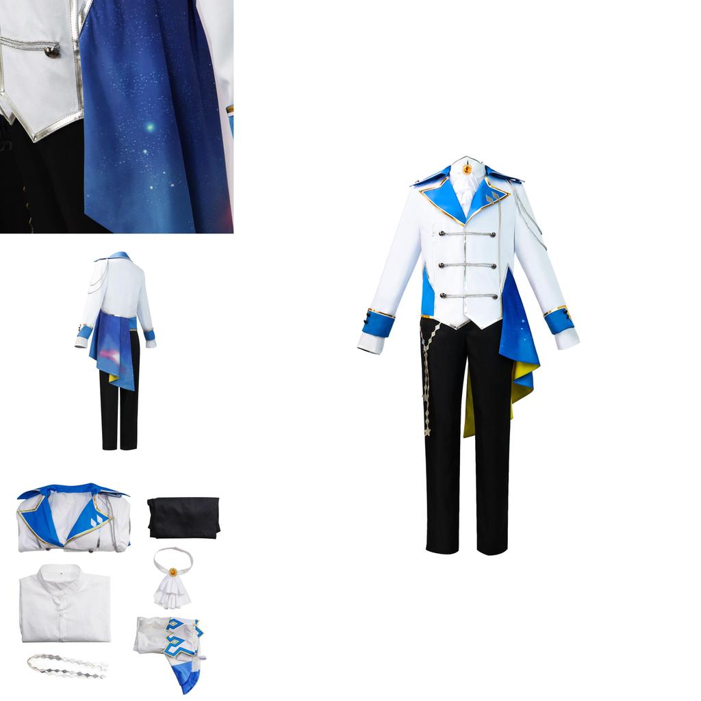 Tenma Tsukasa Halloween Cosplay Costume Set With Polyester Fabric For Anime Fans