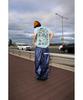 Ialeseuko Multi-Logo T-Shirt_Sky Blue