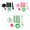 Modular Polymer Clay Flower Shaper 3D Printed Petal Mold Set  Polymer Clay