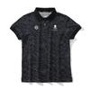 MARK AND LONA T-LINE Women'S 2-Way Stretch Camo Short Sleeve Polo Shirt Black Lp2Wx74F
