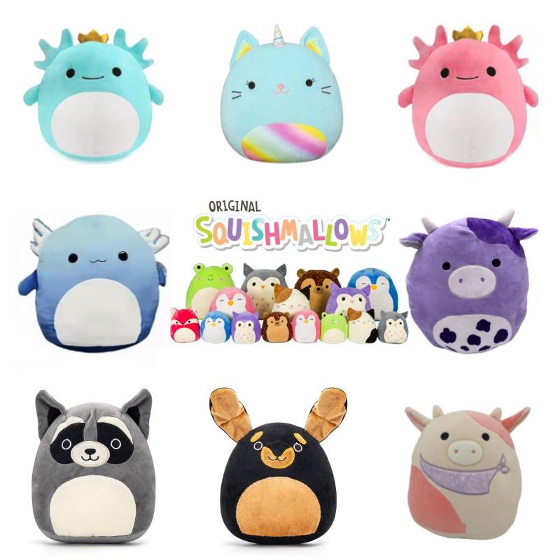 Cuddly Squishmallow Plush Axolotl Doll Kids Xmas Birthday Gift