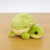 Cartoon Plush Turtle Key Ring Vegetable Texture Green Turtle Doll Key Ring  Bag Pendant