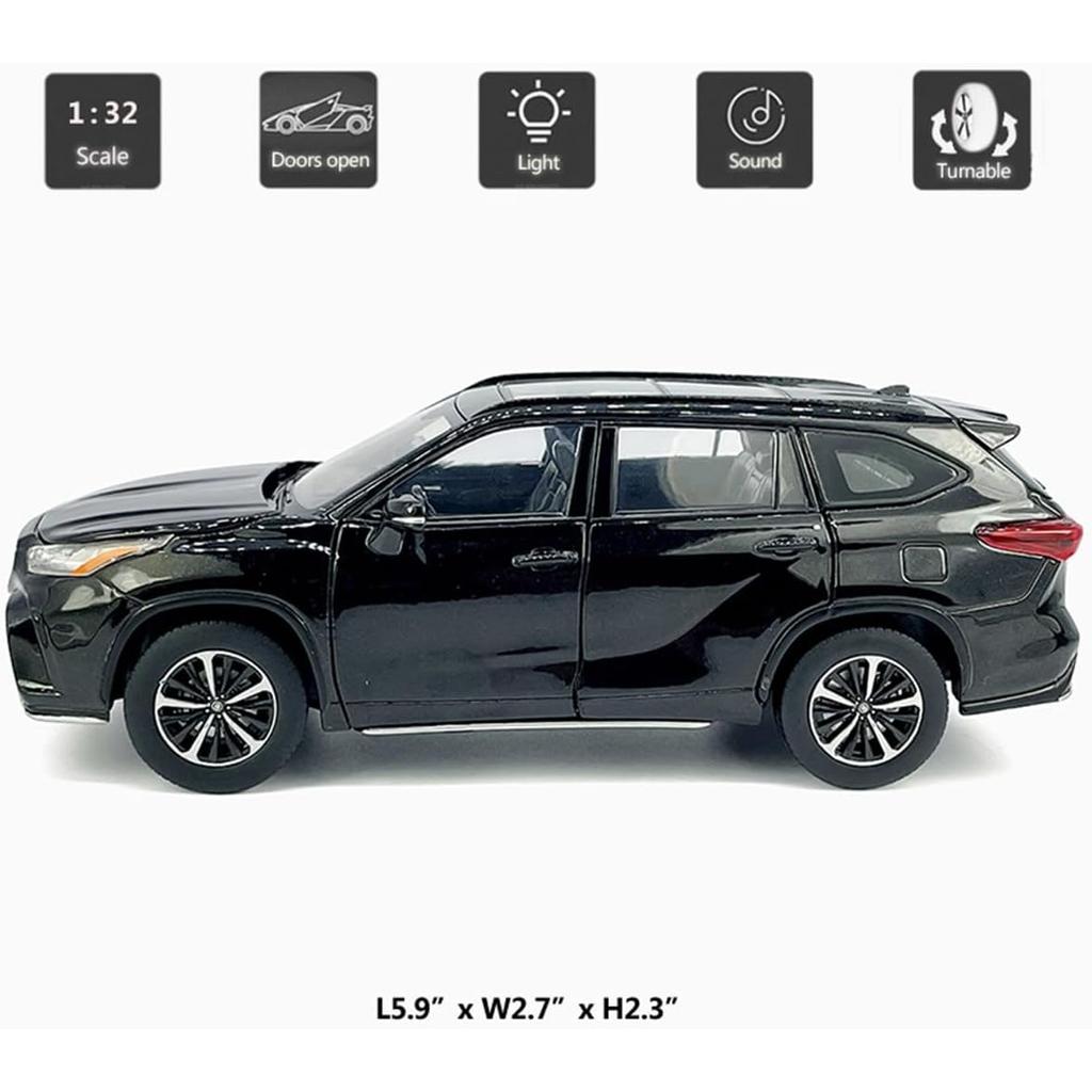 Model Highlander XSE AWD Hybrid 2021, scară 1/32