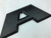 Carbon Fiber Badge Rear Tail Trunk Tailgate Sticker for  Ram Letter ABS Logo 2015-2018 Ram 1500 2500 3500 Auto Emblem