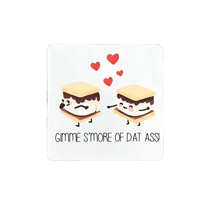 

День святого Валентина Абстрактное искусство Подставка Ты моя любовь Квадратная подставка Кухня Ресторан Настольное украшение