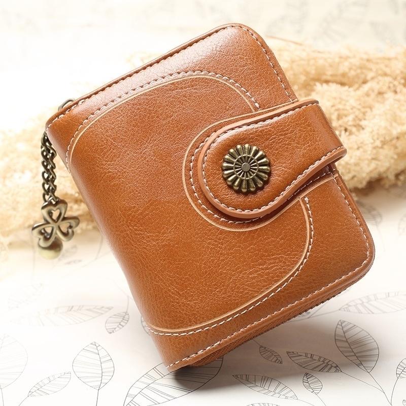 Y Purses Small Fold PU Leather Female Coin Purse Cchris