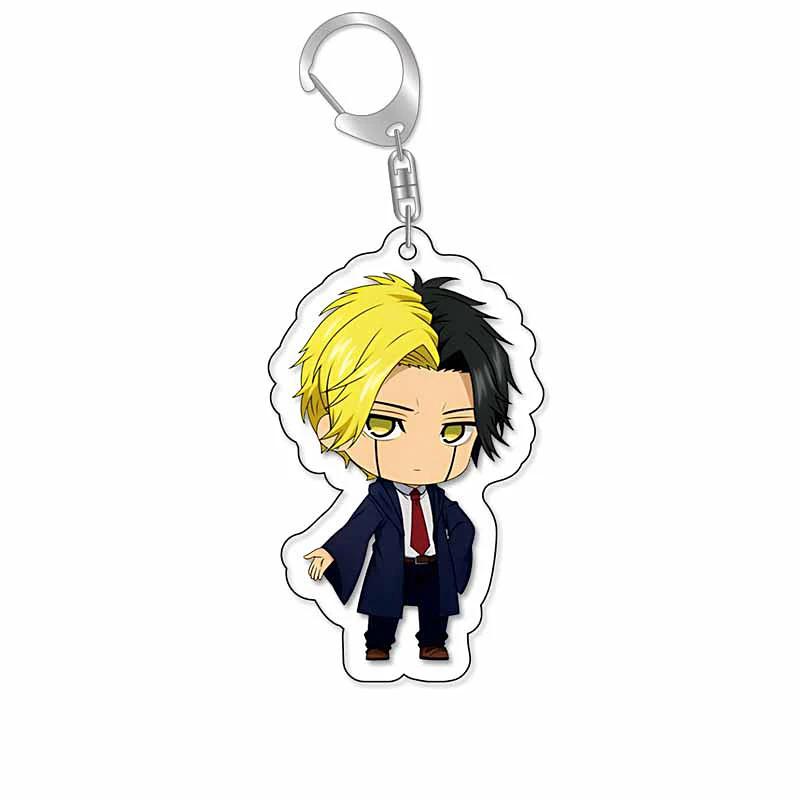 

Mashle Magic and Muscles Anime Keychain Mash Burnedead Cartoon Keyring Bag Accessories