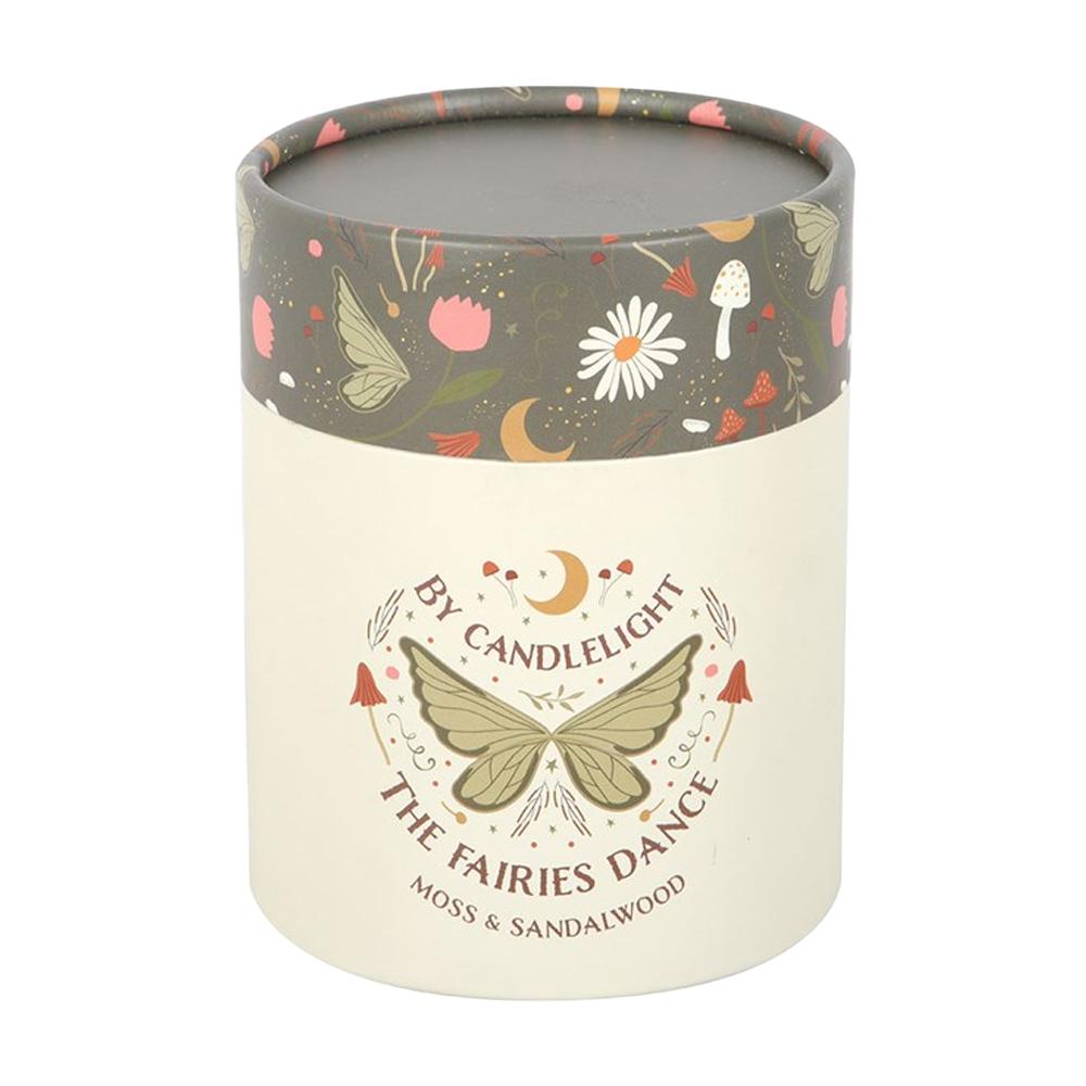 Something Different Moss & Sandalwood Fairy Wing Scented Candle