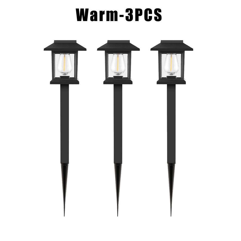 Waterproof Solar LED Garden Light Small Square Yard Decoration Outdoor Waterproof House Lawn Lighting Solar Powered Bright