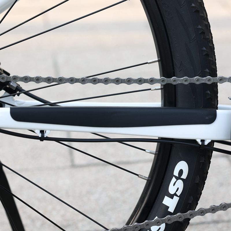 1Pc Bicycle Silicone Chain Guard Frame Protector Silicone Sheet Mountain Bike Road Bike Scratch-Resistant Protective Film