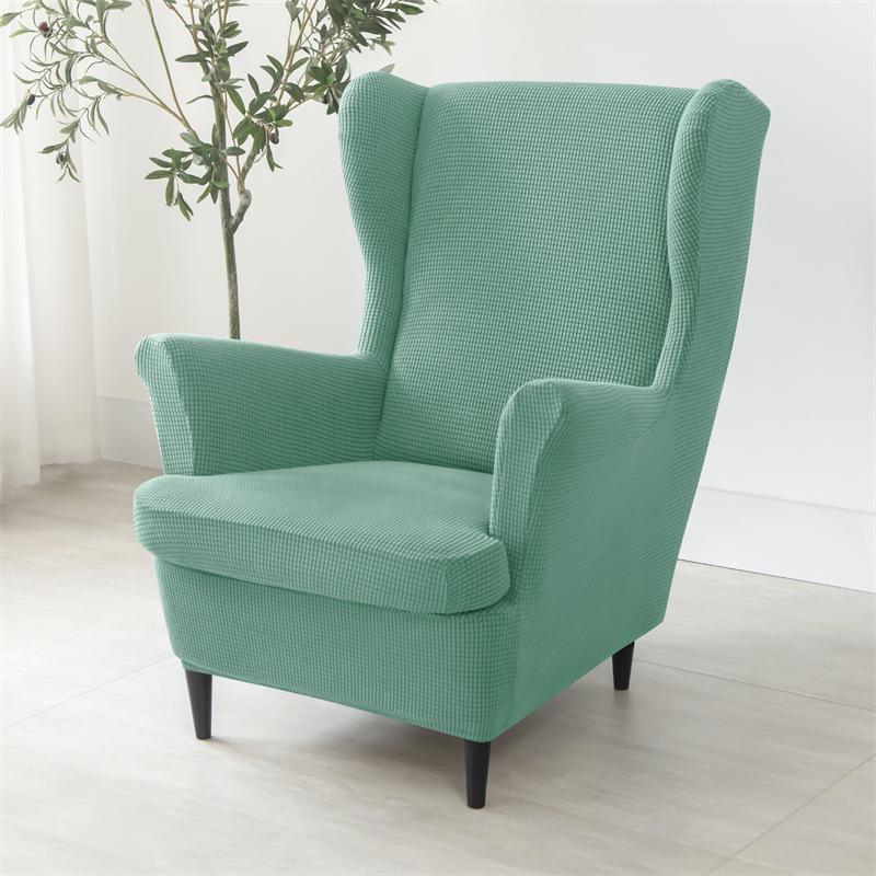 

Elastic Corn Kernel Pattern Wing Chair and Bench Cover - All-Inclusive Sofa Protector for Home and Hotel Cover + Seat Cushion