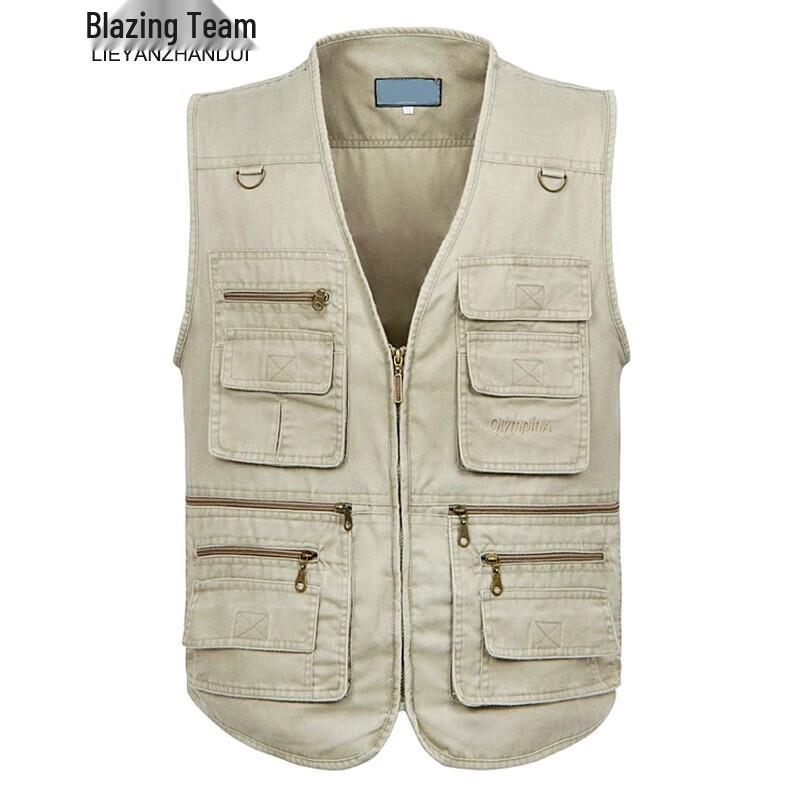 Men's Outdoor Multi-Pocket Fishing Vest