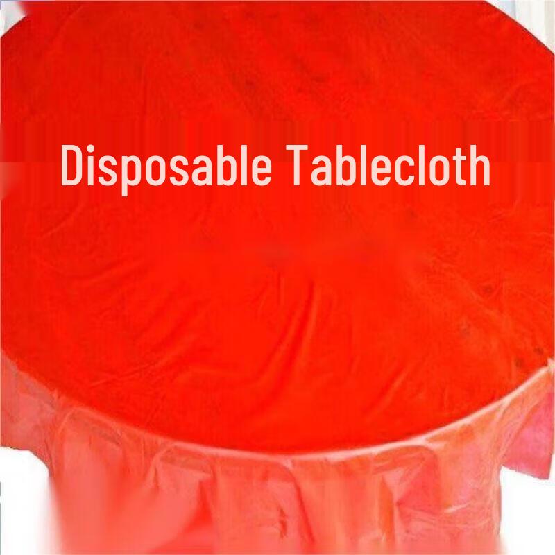 JingJingRS Thickened Disposable Tablecloth