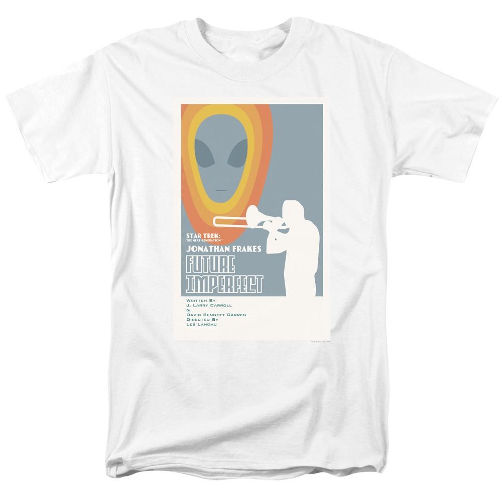 Star Trek - Tng Season 4 Episode 8 - Adult Unisex Short Sleeve T-Shirt - White 4XL