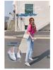 2025 Spring Korean Fashion Women's Non-Slip White Soft Sole Trendy Board Shoes