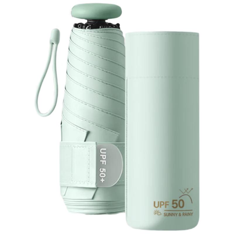 MAYDU M5205 Ultra-Light 6-Rib 5-Fold UV Protection Sun & Rain Umbrella
