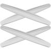4 Pcs Auto Door Protection Strip Anti-collision Car Bumper Guard