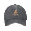 Berretto da Baseball Sloth Stack Vintage Usurato Lavato Animale Kawaii Folivora Cappello da Sole Stile Unisex per Esterno Corsa Golf Berretti Cappellino
